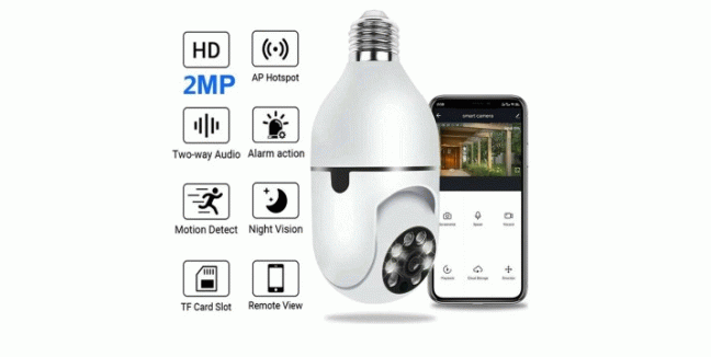 12,90€ για μία Κάμερα Παρακολούθησης Jortan  Wi-Fi Full HD 1080p, με παραλαβή από την Idea Hellas και δυνατότητα πανελλαδικής αποστολής στο χώρo σας.Κωδ: 230.18442